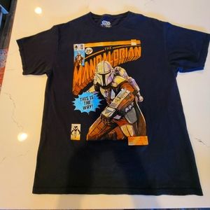 Star Wars The Mandalorian - Mando Comic Book Cover "This Is The Way" Tshirt